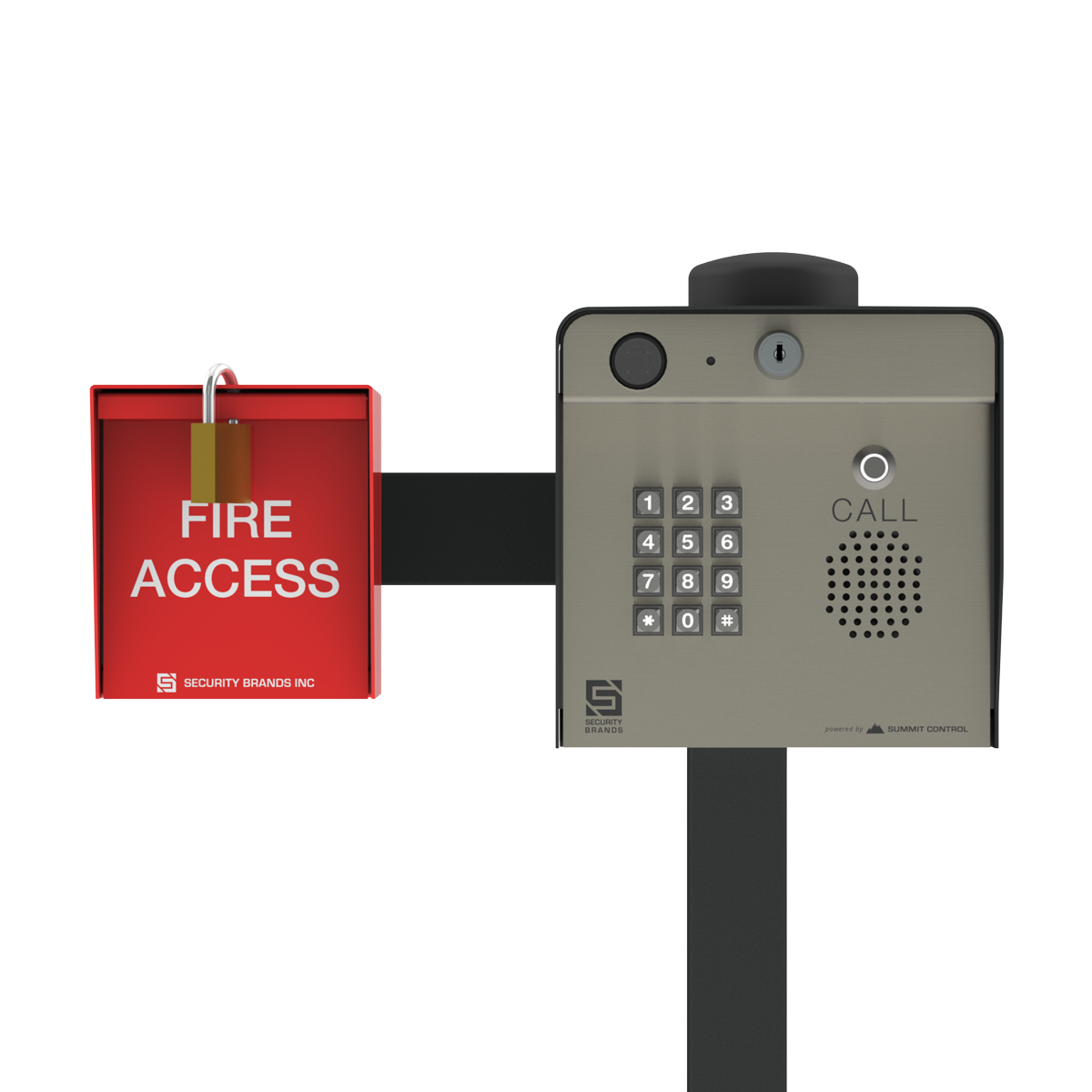 Security Brands 18-A01 - Adaptador tándem para pedestales