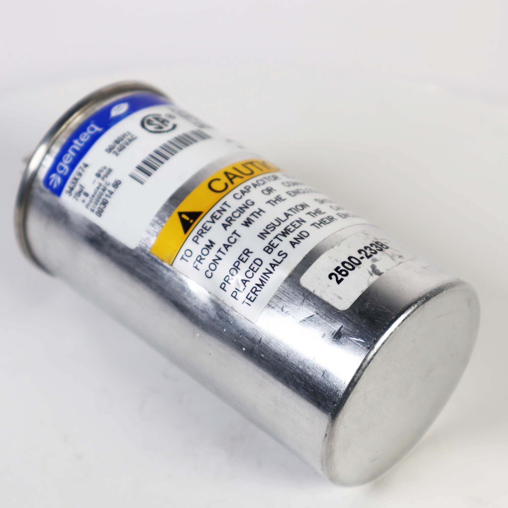Linear 2500-2338 CAPACITOR 75MFD 240VAC LEESON#