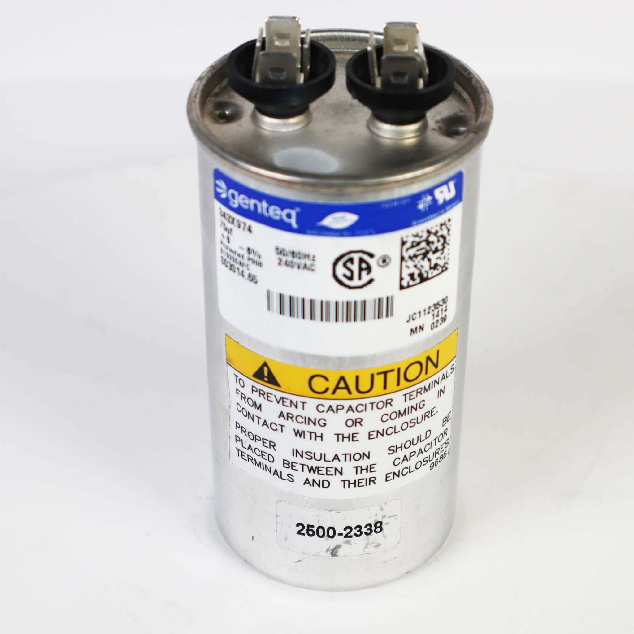 Linear 2500-2338 CAPACITOR 75MFD 240VAC LEESON#
