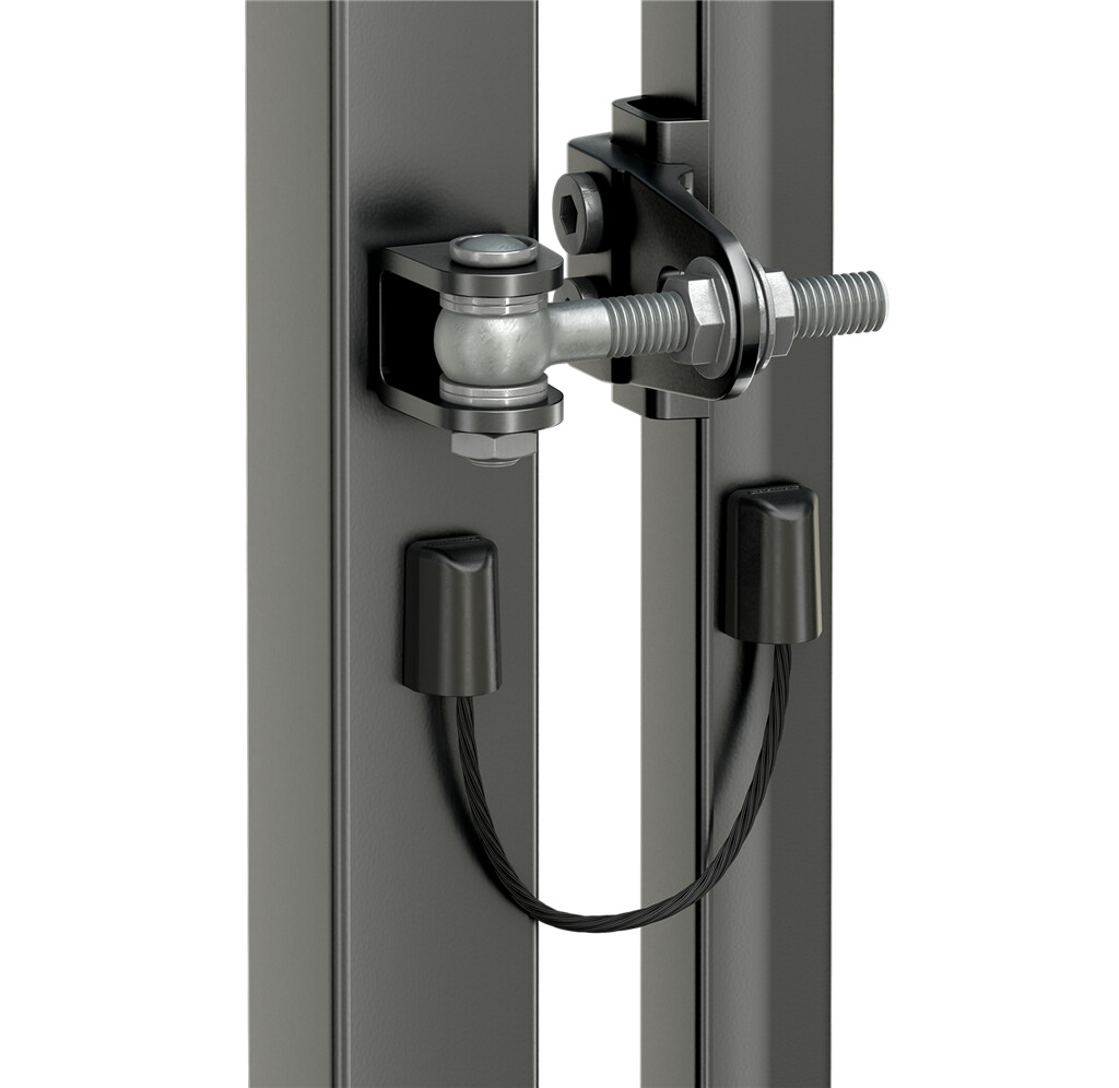 Cable de seguridad de acero inoxidable Locinox B-Safe para portones de hasta 1100 lb