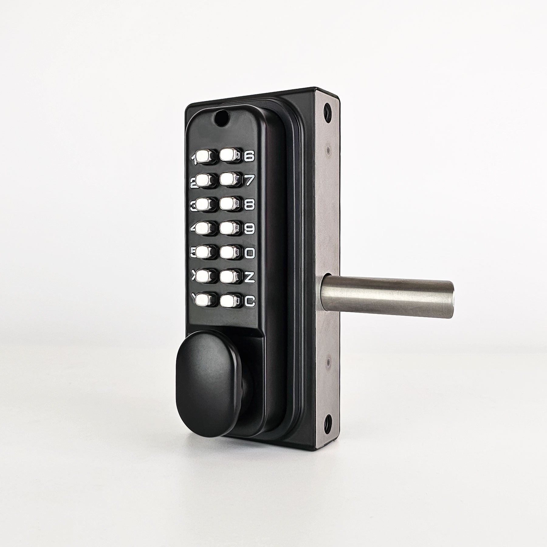 Gatemaster BDG4060L - BDG Superlock 2.0 Code Gate Lock - Double-Sided Keypad - Left Hand