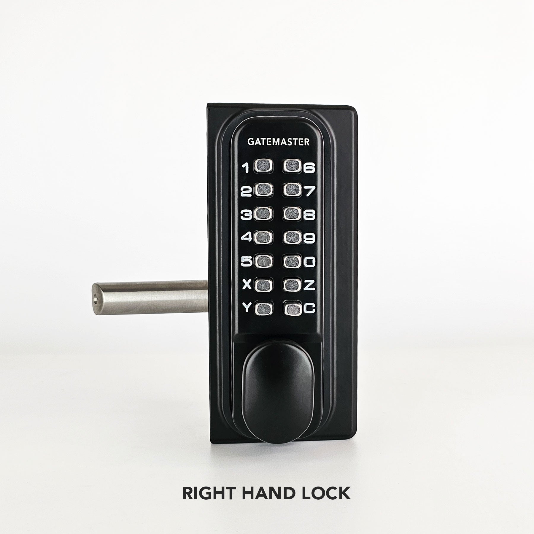 Gatemaster BQDG4060R - BQDG Superlock 2.0 Code Gate Lock - Quick-Exit - Keypad Entry - Right Hand