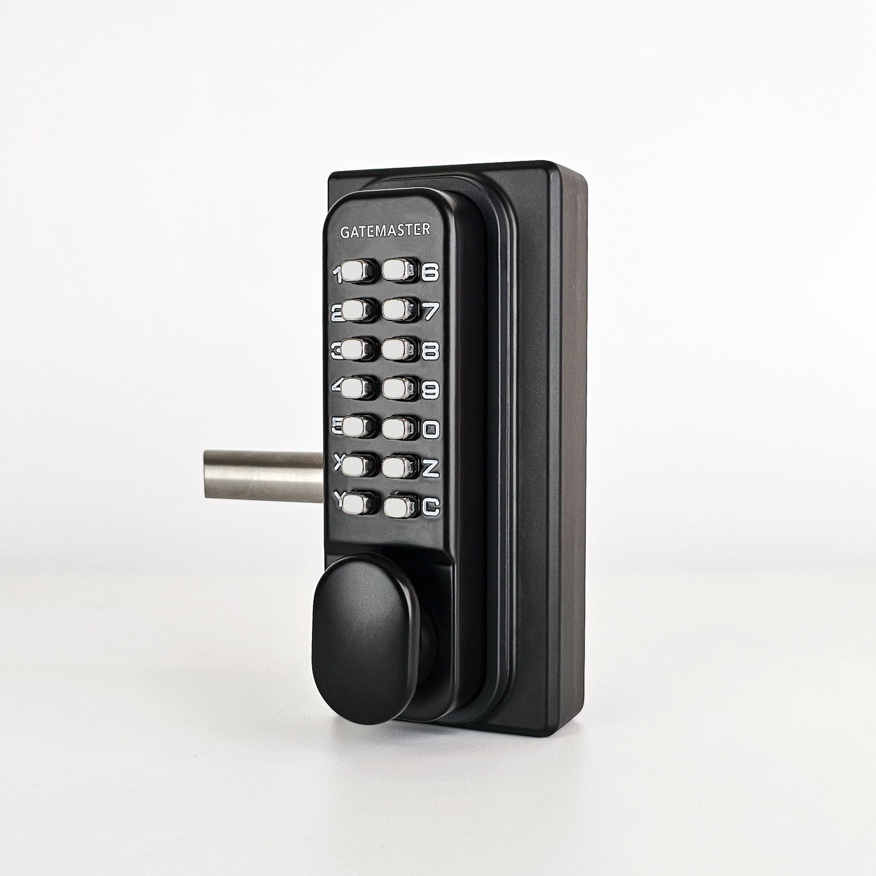 Gatemaster BDG4060L - BDG Superlock 2.0 Code Gate Lock - Double-Sided Keypad - Left Hand