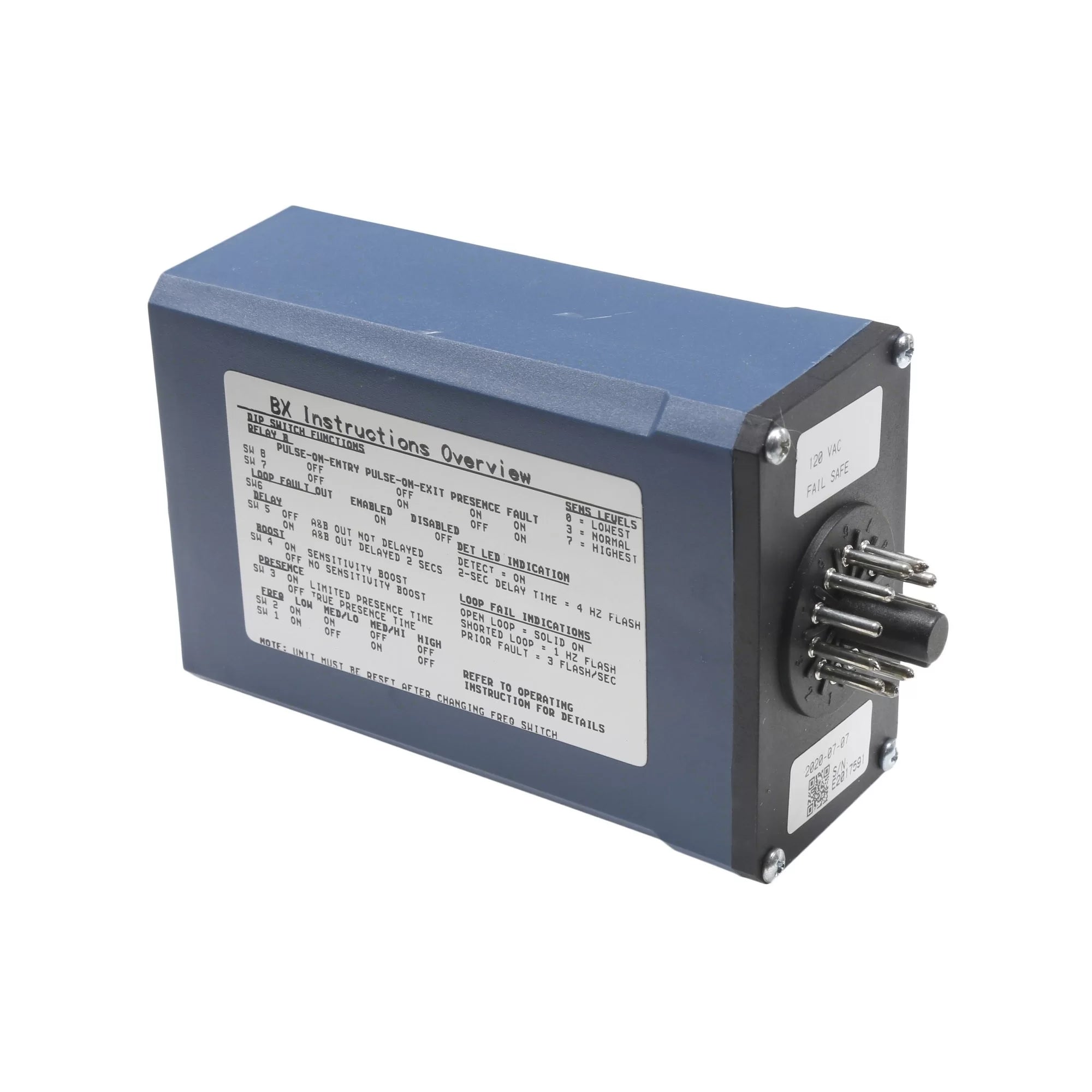Detector de bucle RENO AE BX-3 de 120 V CA