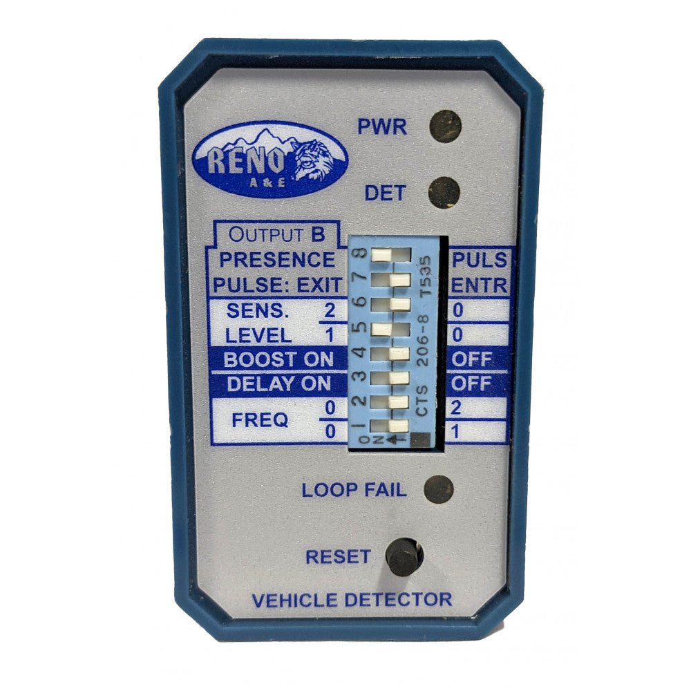 DETECTOR DE BUCLE RENO AE BXC-4 DETECTOR COMPACTO DE 12-24 V CA/CC