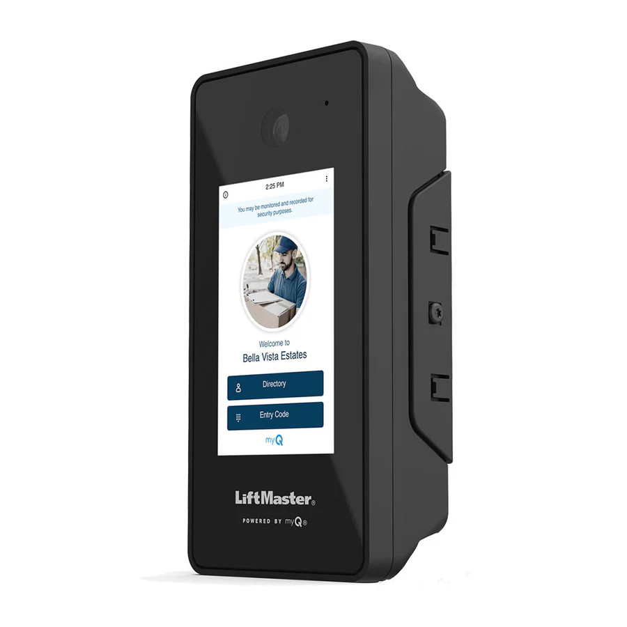 Intercomunicador de vídeo inteligente LiftMaster CAPXS