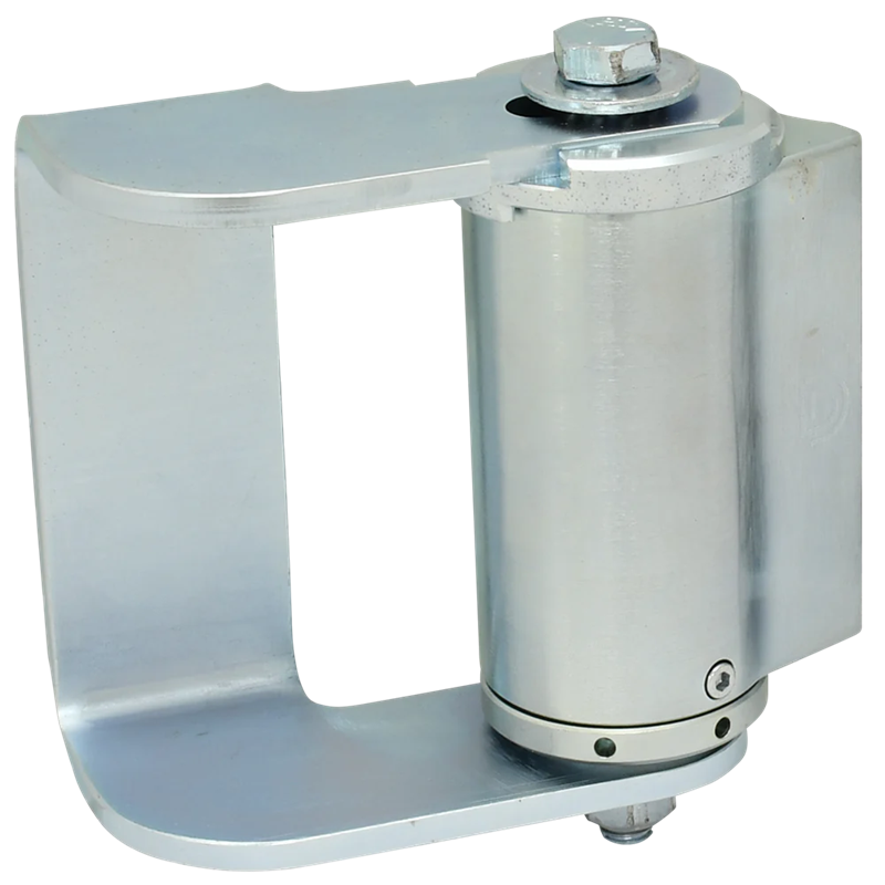 Bisagra de puerta con cierre automático soldable y montaje frontal Shut It® BadAss™ CI3825FM de D&D Technologies