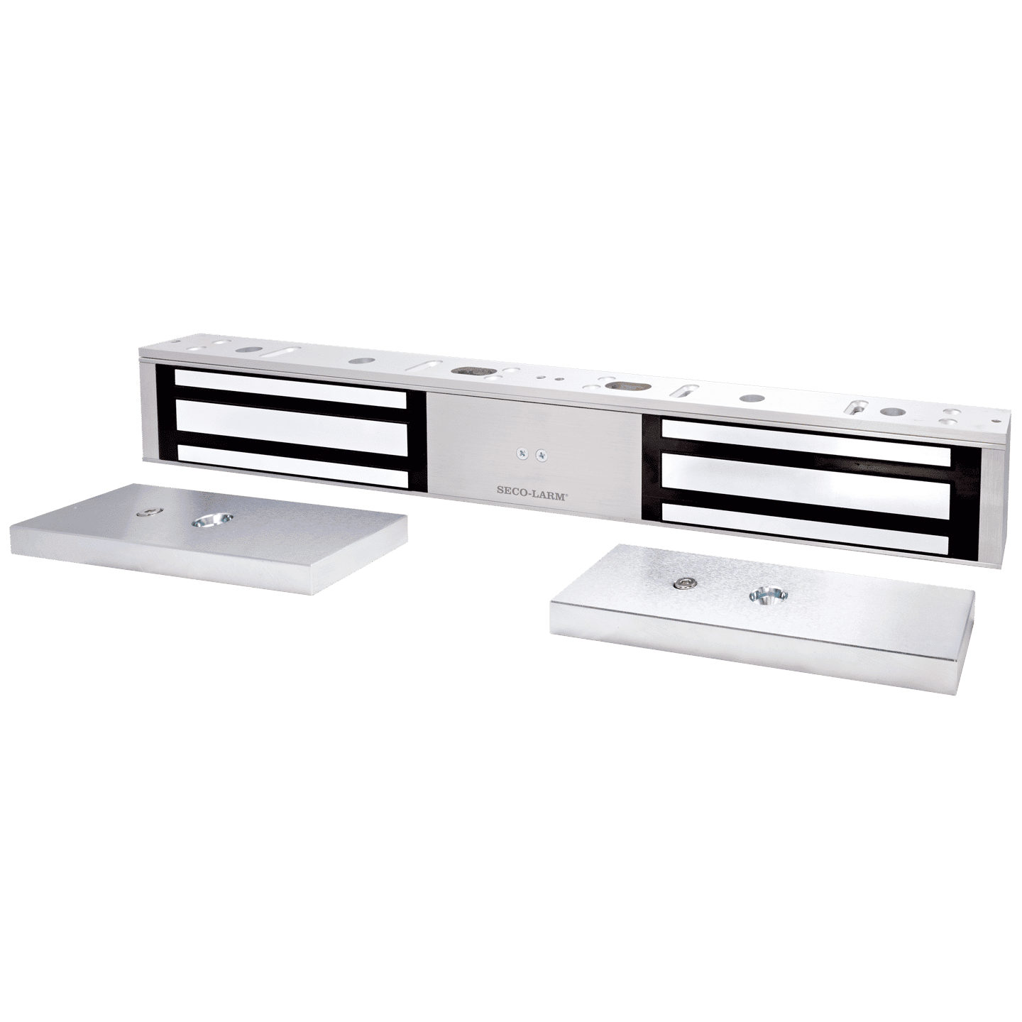 Cerradura electromagnética de doble puerta Seco-Larm E-941DA-1K2Q de 1200 lb