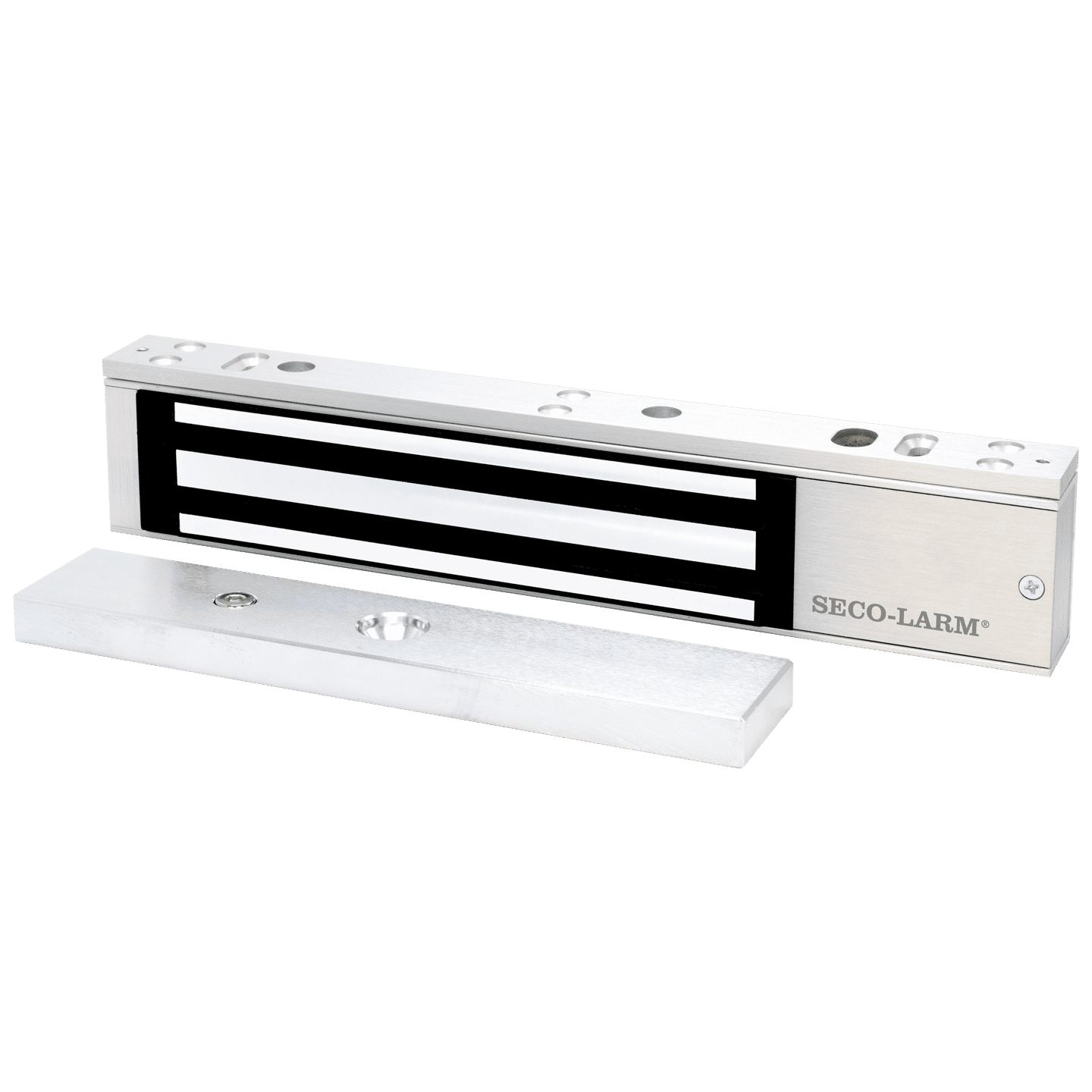 Cerradura magnética para puerta única Seco-Larm SEA E-941SA-600, 600 lb, carcasa de aluminio