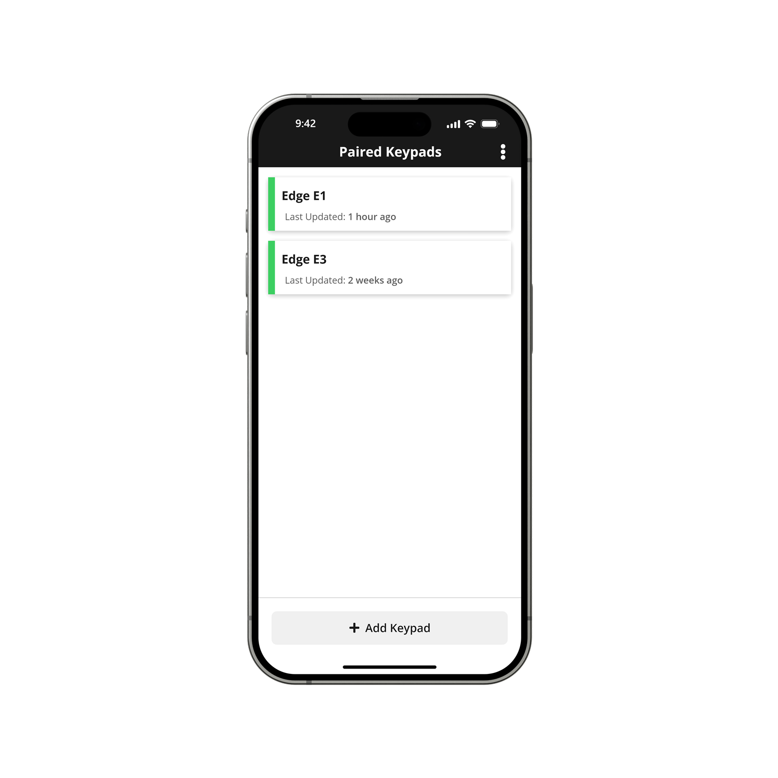 Security Brands Edge + Intercom E1 27-215 – Teclado inteligente con intercomunicador