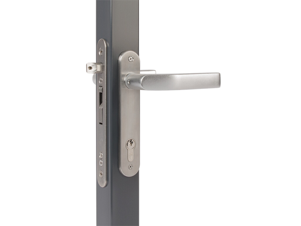 Locinox FIFTYLOCK Mortise Lock w/ 1-3/16" Backset for Profiles 2" or More - ***LOCK ONLY***