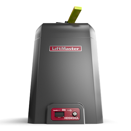 Operador de puerta batiente de velocidad variable de 24 V CC para trabajo pesado Liftmaster HDSW24UL