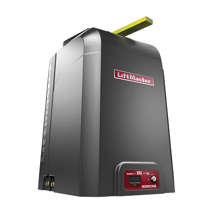 Operador de puerta batiente de velocidad variable de 24 V CC para trabajo pesado Liftmaster HDSW24UL