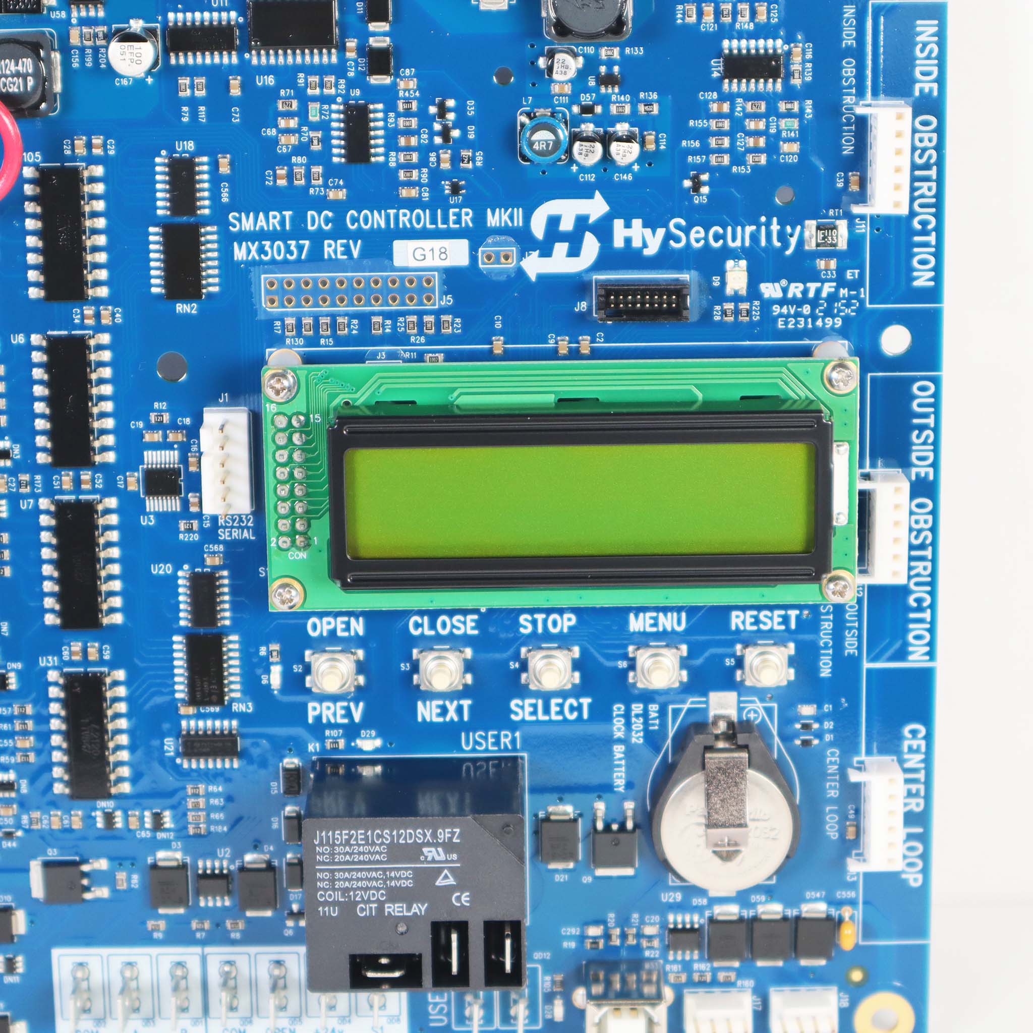 Hysecurty MX3037-0 Board, Smart DC Controller