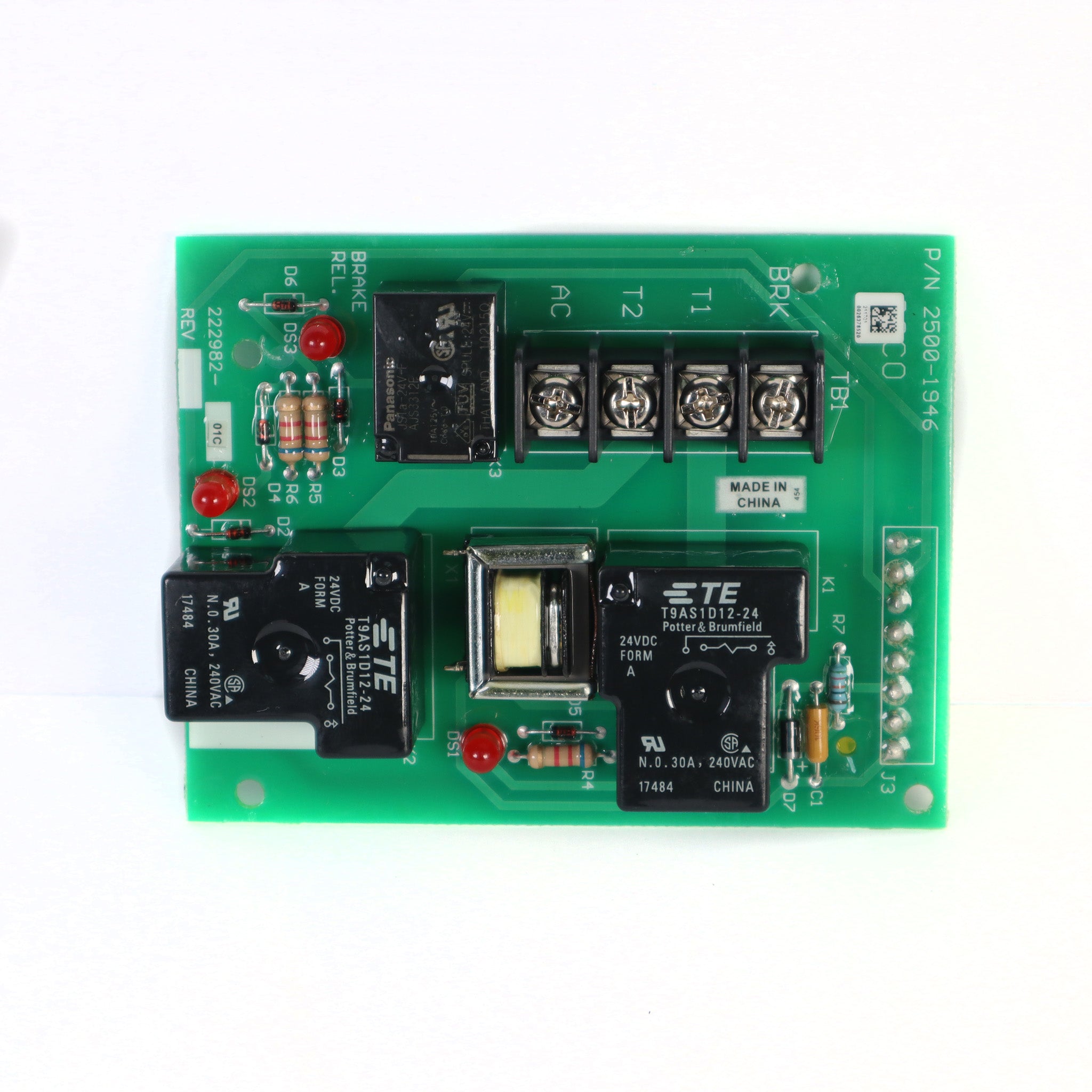 Linear 2500-1946 Motor Board - Single Phase Motor Board Only
