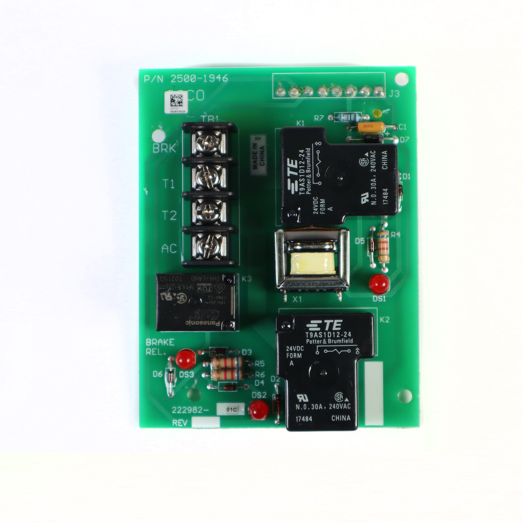 Linear 2500-1946 Motor Board - Single Phase Motor Board Only