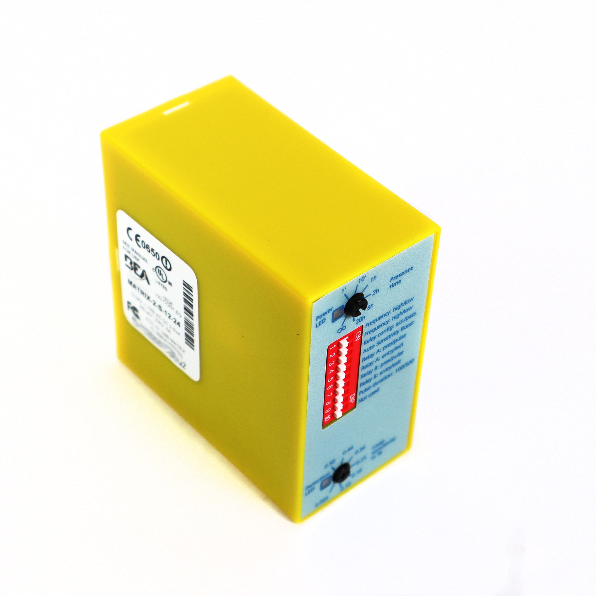 Detector de bucle monocanal BEA 10MATRIXIIS1224 con bloque DIN