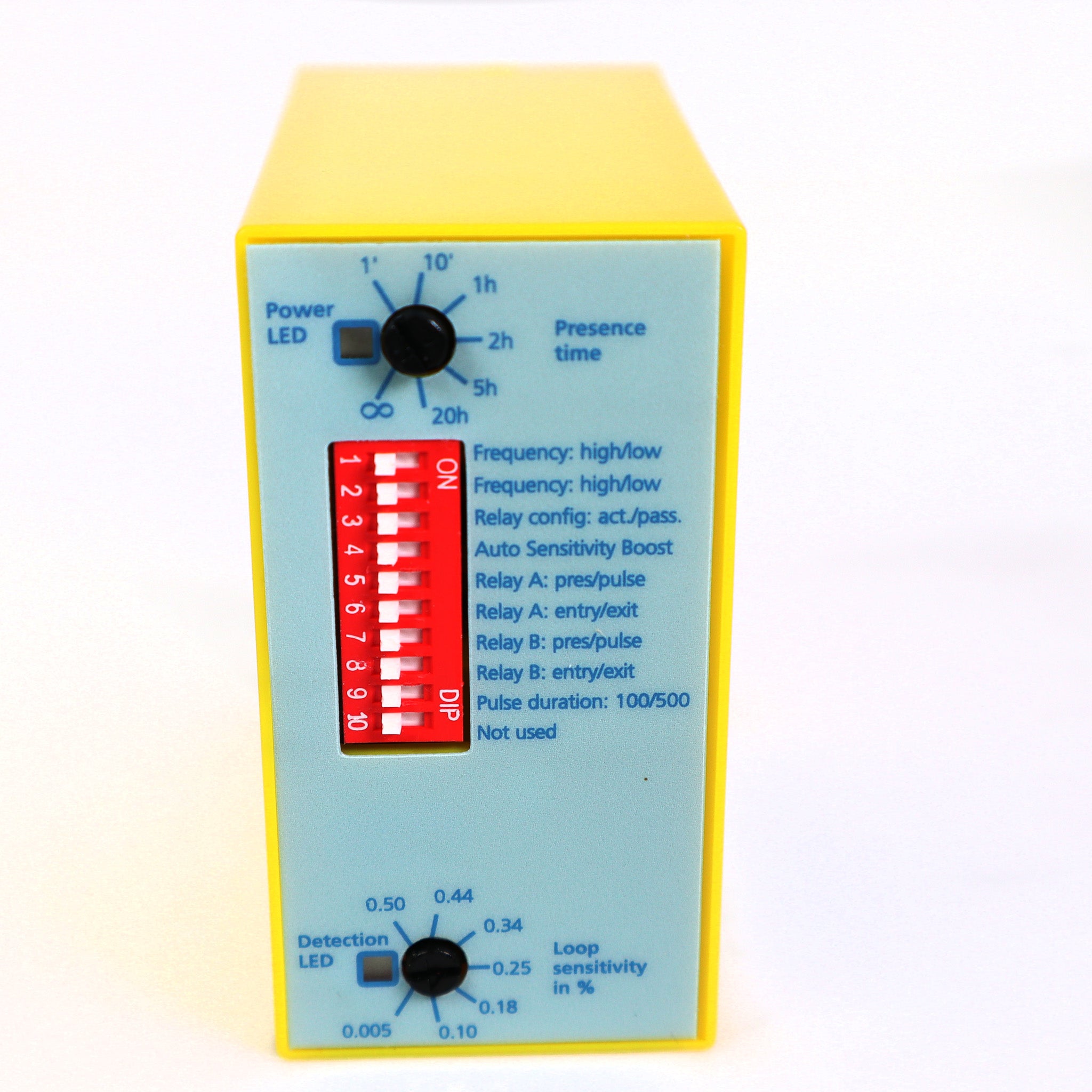 Detector de bucle monocanal BEA 10MATRIXIIS1224 con bloque DIN