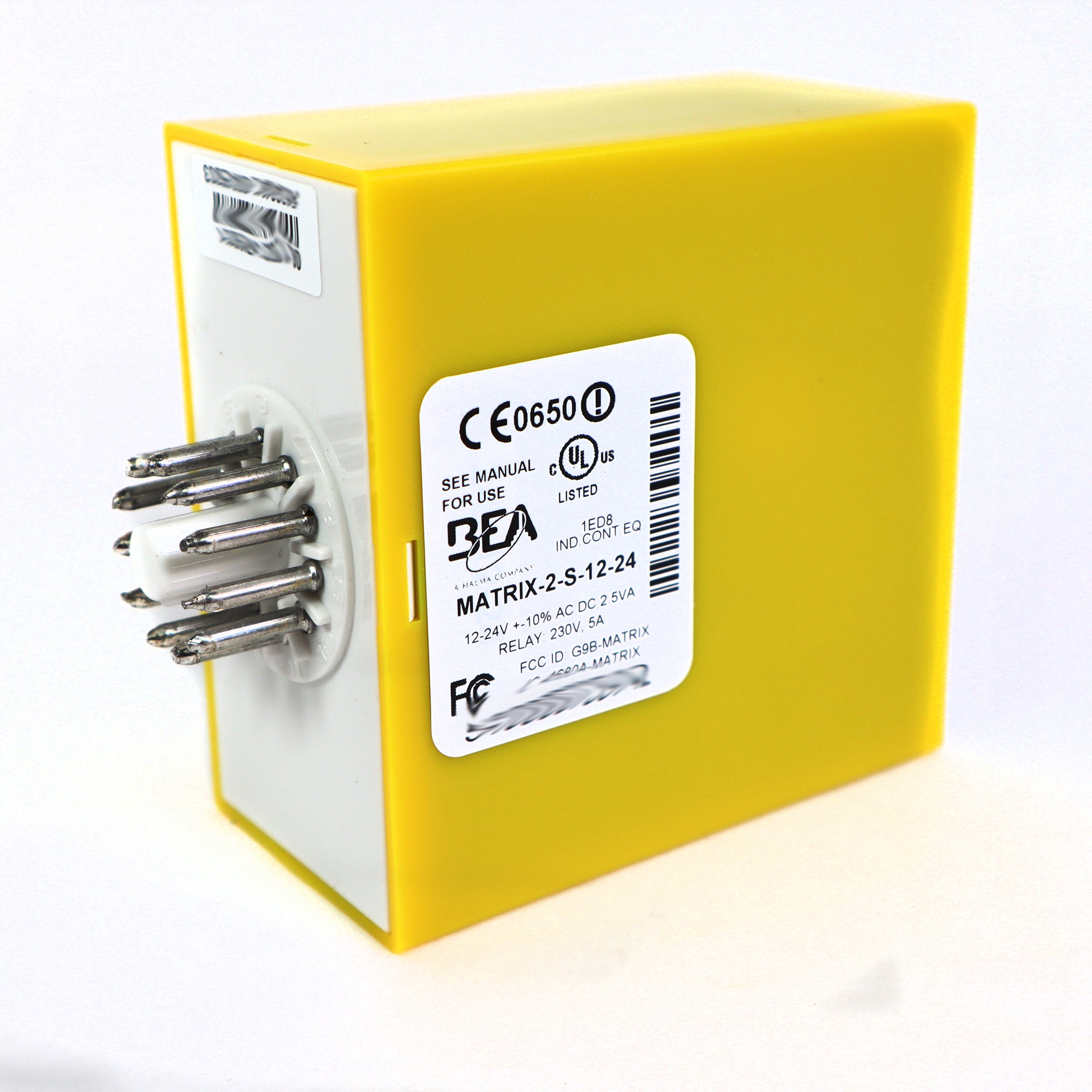 Detector de bucle monocanal BEA 10MATRIXIIS1224 con bloque DIN