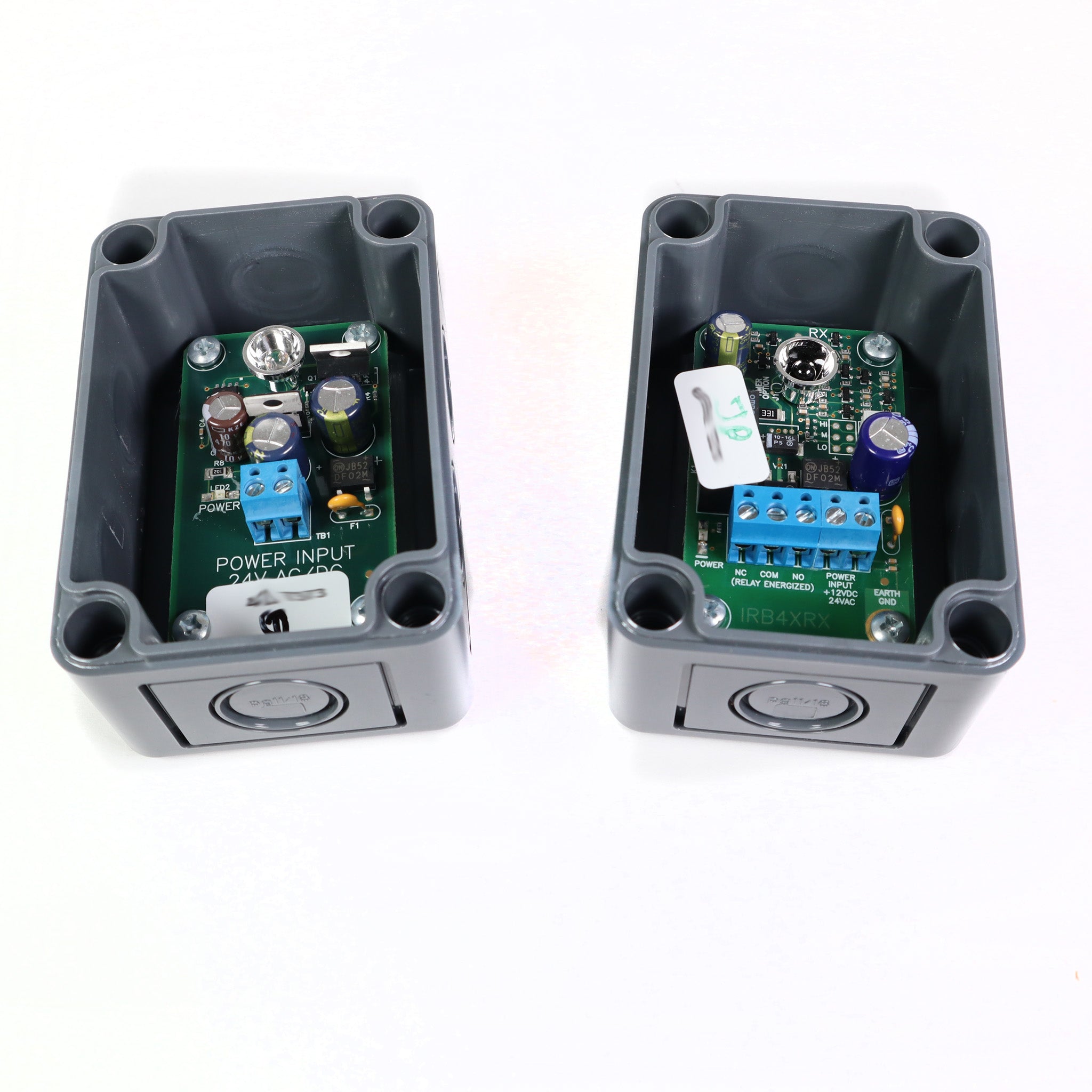 Haz de seguridad fotoeléctrico EMX IRB-4X con capucha ***Descontinuado - Reemplazado por IRB-4X2***