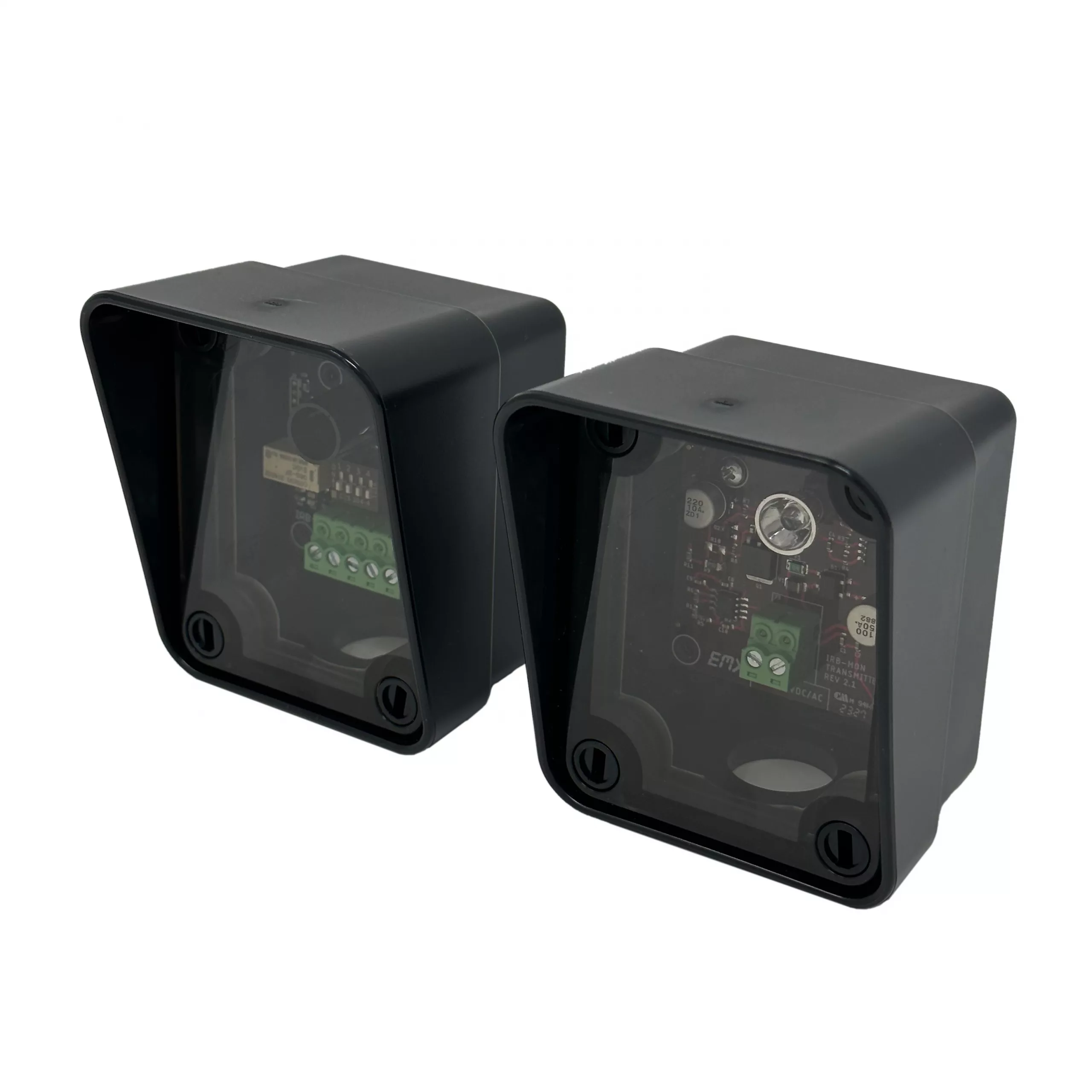 Kit de sensor fotoeléctrico Hysecurity MX3990, haz pasante, 65 pies, 24 VCC