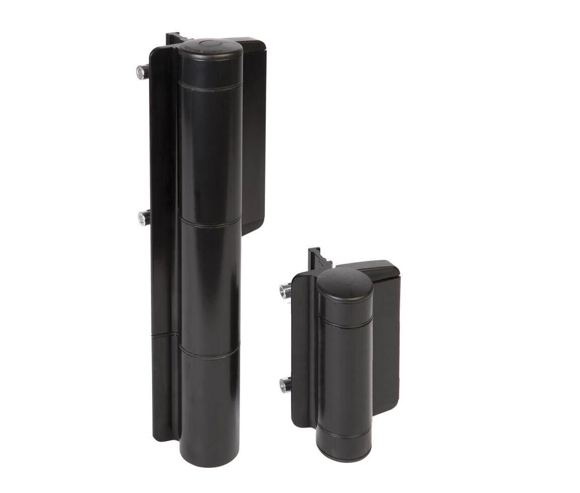 Cierrapuertas y bisagra de alta resistencia Locinox MAMMOTH-HD para portones de hasta 200 kg