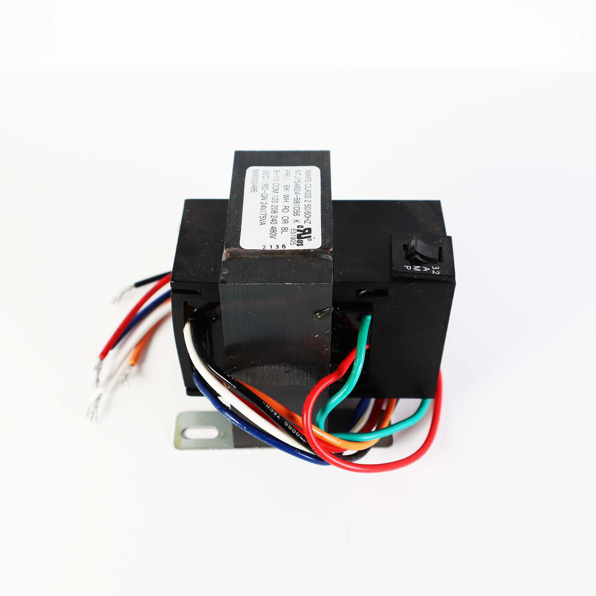 Transformador HySecurity MX000486 24 V CA 75 VA 60 Hz - Todos los 60 Hz excepto 575 V CA