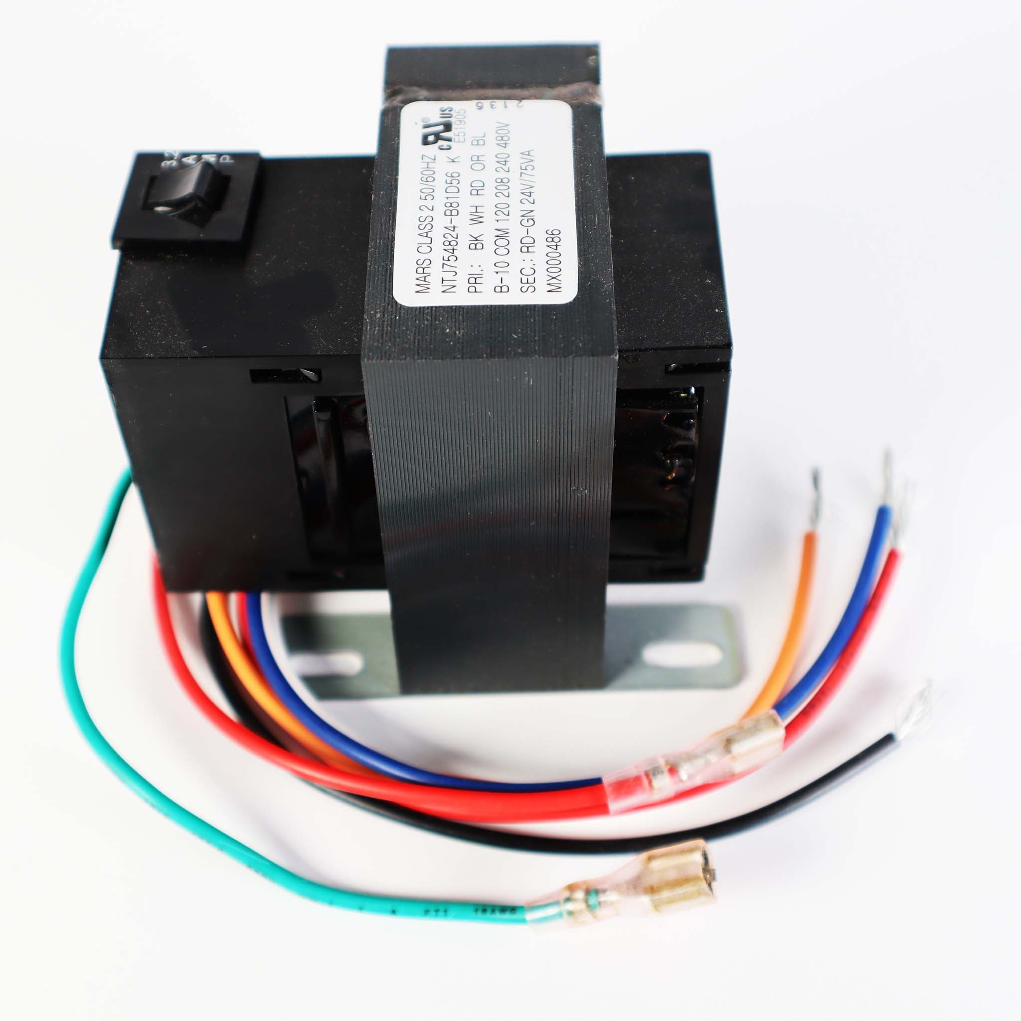 Transformador HySecurity MX000486 24 V CA 75 VA 60 Hz - Todos los 60 Hz excepto 575 V CA