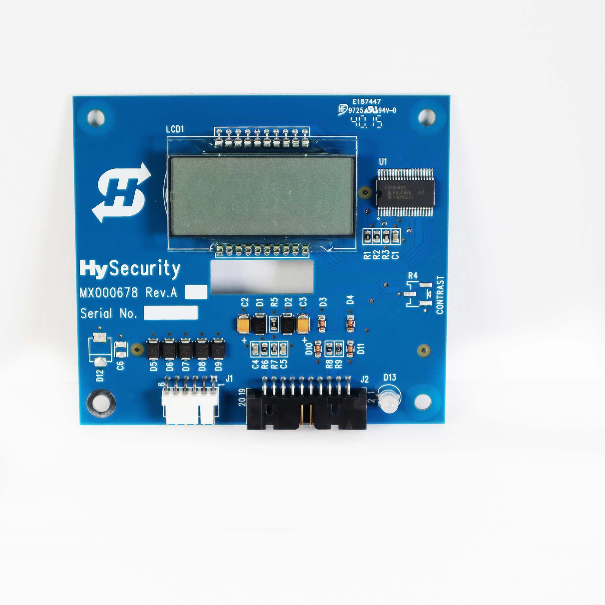 Placa de visualización Hysecurity MX000678 ***Se enviará el kit de actualización MX3542 descontinuado***