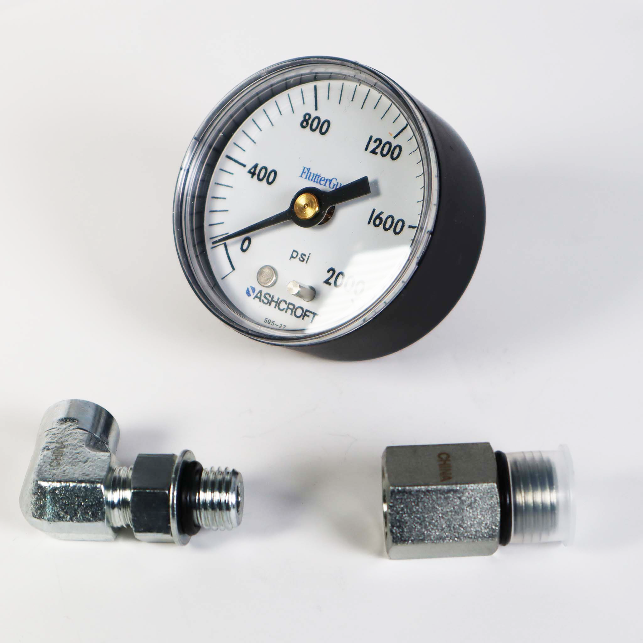 Manómetro HySecurity MX001106, 2000 PSI, Kit