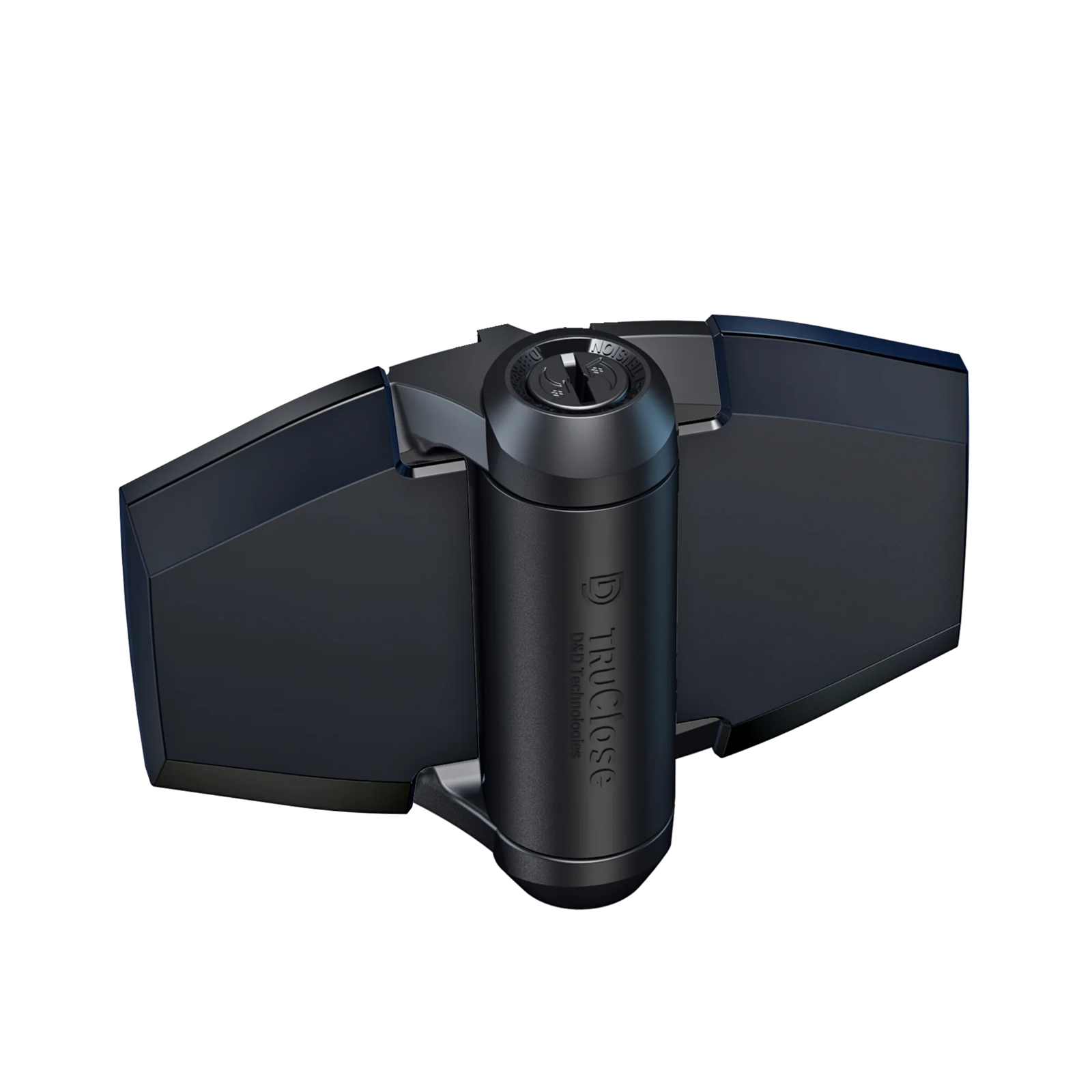 D&D Technologies TruClose® TCA3L2S3BT REGULAR para portones de madera y vinilo - Negro, 2 patas