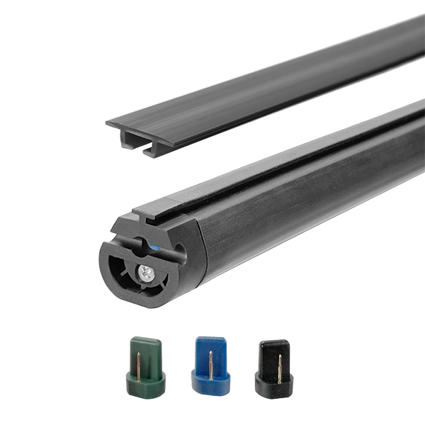 Miller Edge CPT210-EDGE-5-T1T2 - 5-ft. CPT210 Edge Kit: Monitored & Non-Monitored with ME210-C7 Mounting Channel