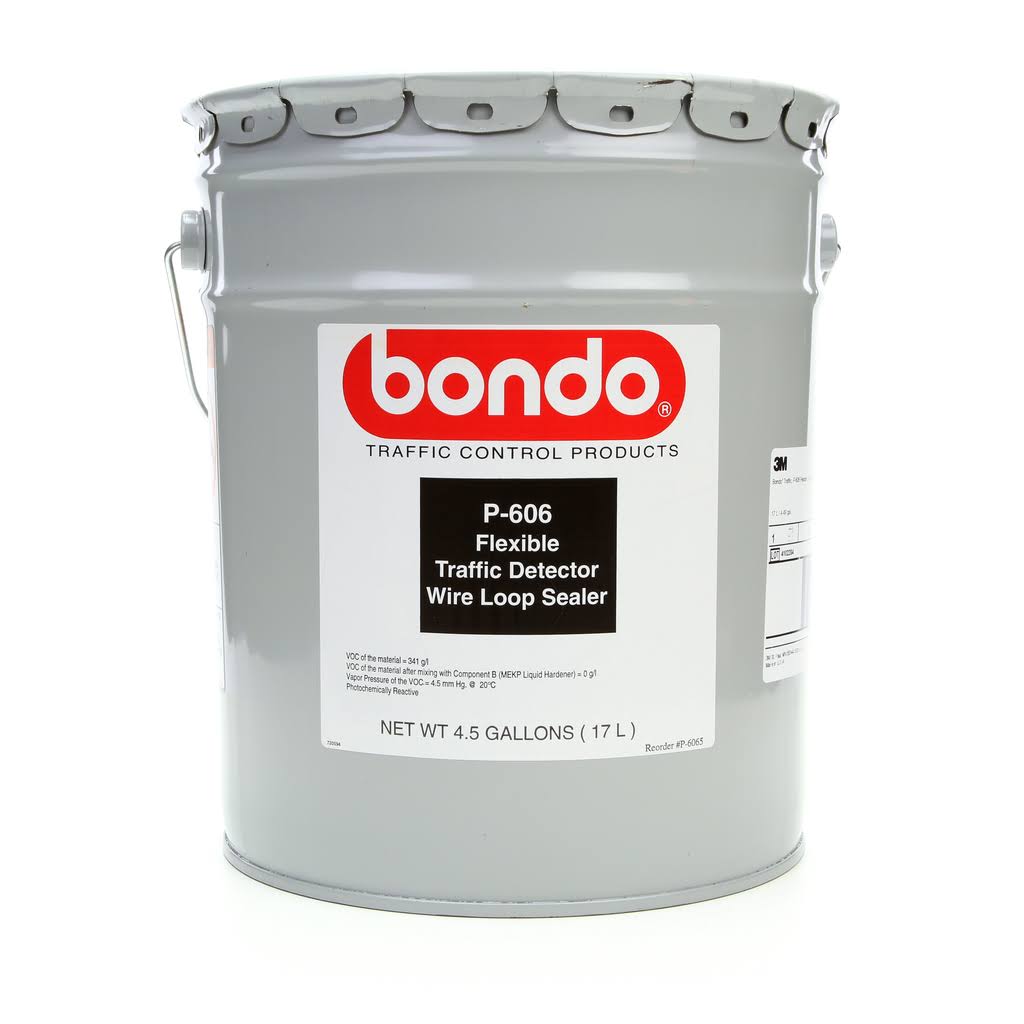Bondo P606 Loop Sealant - Gallon Can w/ 2 tubes liquid hardener