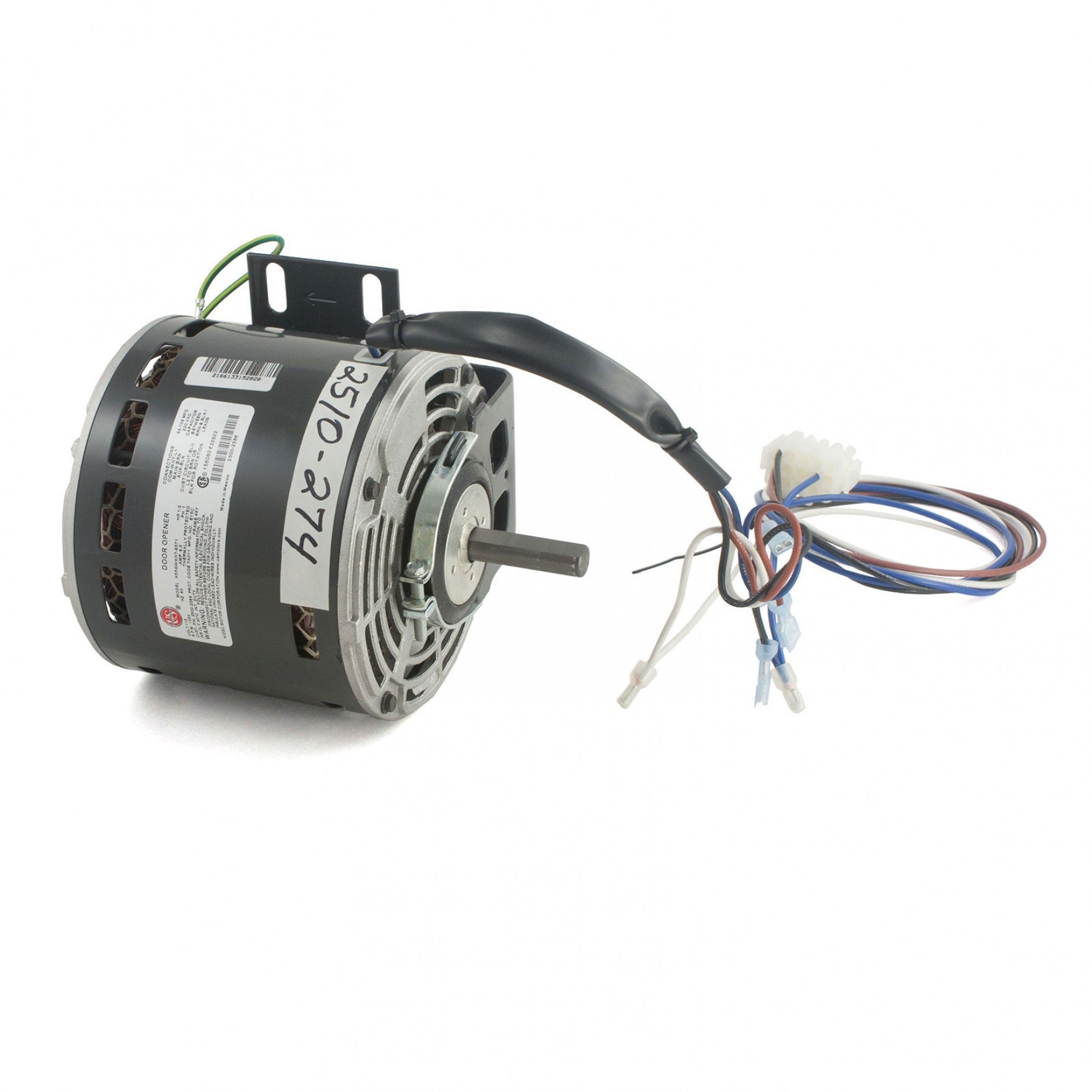 Motor lineal 2510-274, 1/2 HP, 115 V CA, monofásico