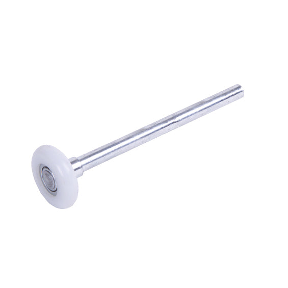 Rodillo de nailon para puerta superior, vástago largo de 2", rodillo de 11 bolas,