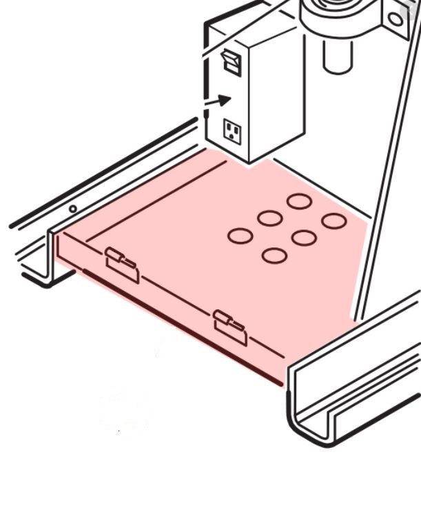 Accesorio de estante Linear 2100-2024 SWR SWC SWD