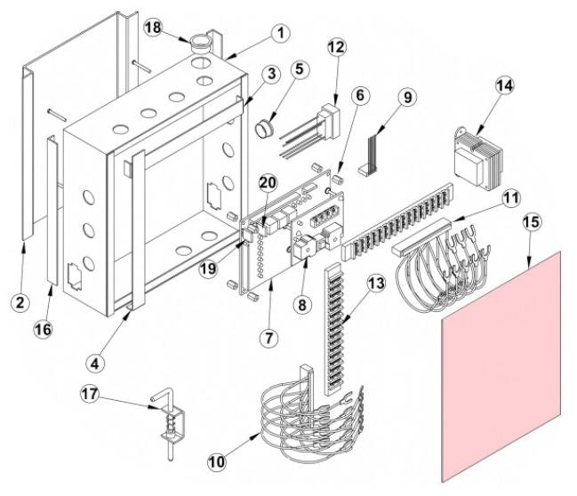 Linear 2300-696 COVER CONTROL BOX UL325