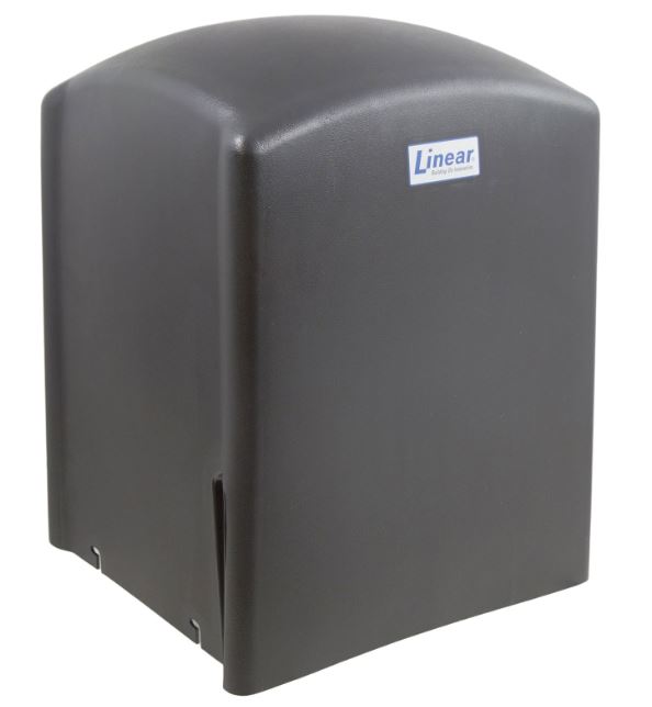 Linear 2300-925-BLACK COVER POLYETHYLENE SW    BLACK