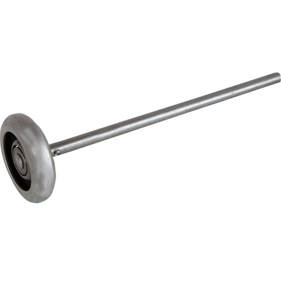 Rodillo de acero para puerta superior, rodillo de vástago extra largo de 3",