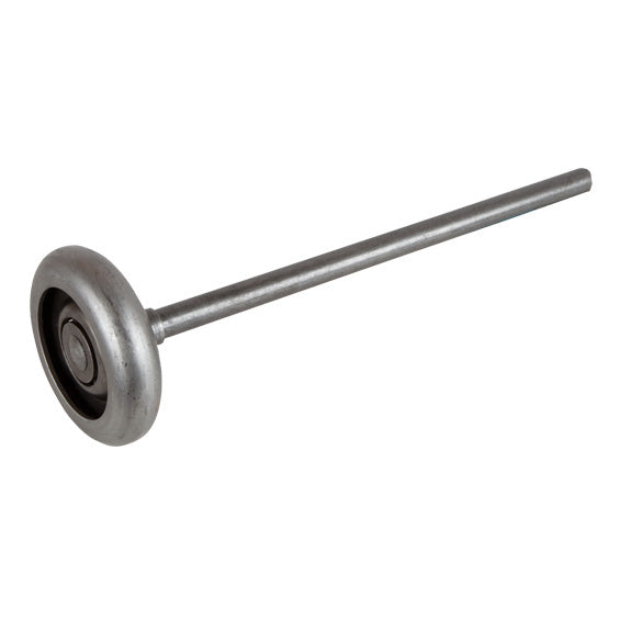 Rodillo de acero para puerta superior, rodillo de vástago extra largo de 3",