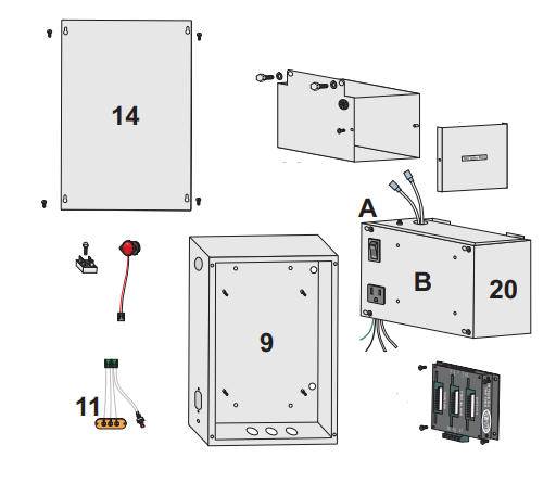 CAJA DE CONTROL All-O-Matic CBX-AY300