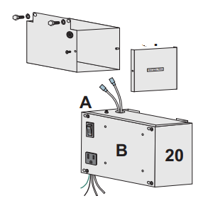 Estante para accesorios All-O-Matic COM-1015 Swinger