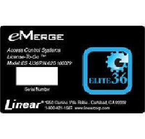 Licencia de actualización Linear eMerge esencial para el sistema Elite de 36 puertas - ES-U36