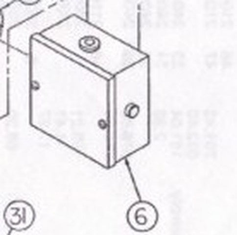 Conjunto de caja de límite rotativa Linear 2520-173L
