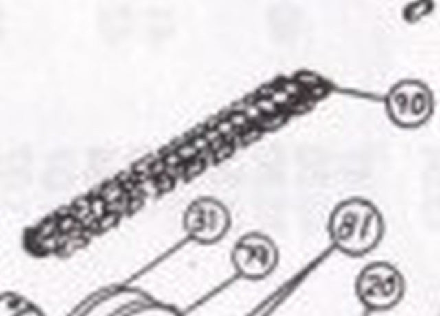 Cadena Linear 2200-150 #41 (20 eslabones)