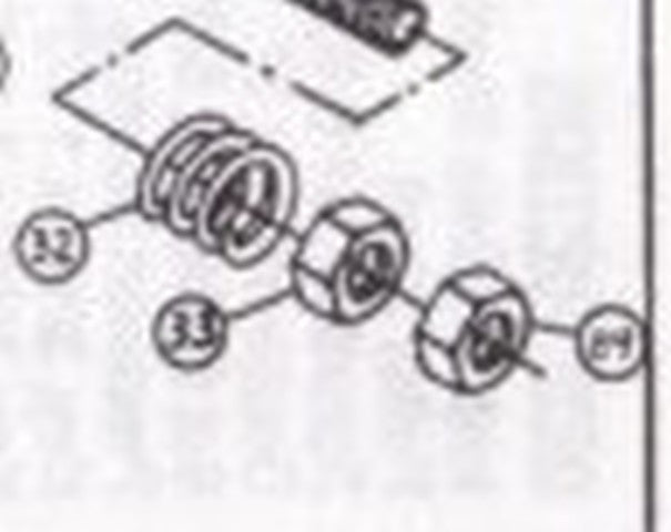 Tuerca de seguridad Linear 2400-062 de 5/8"-18