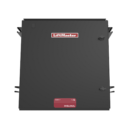 Operador de puerta corrediza industrial de servicio continuo Liftmaster INSL24UL de 24 V CC
