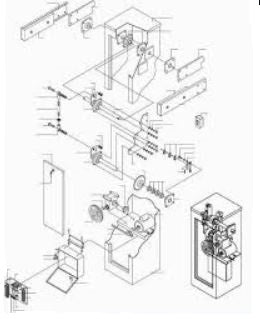 Liftmaster K-73BG790-3343 Caja eléctrica, BG790-33-43