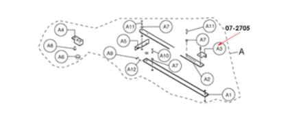 Tope de brazo Liftmaster K07-2705