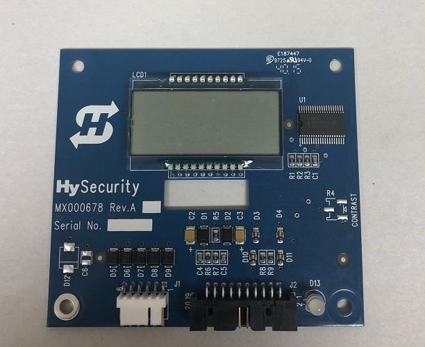 Placa de visualización Hysecurity MX000678 ***Se enviará el kit de actualización MX3542 descontinuado***